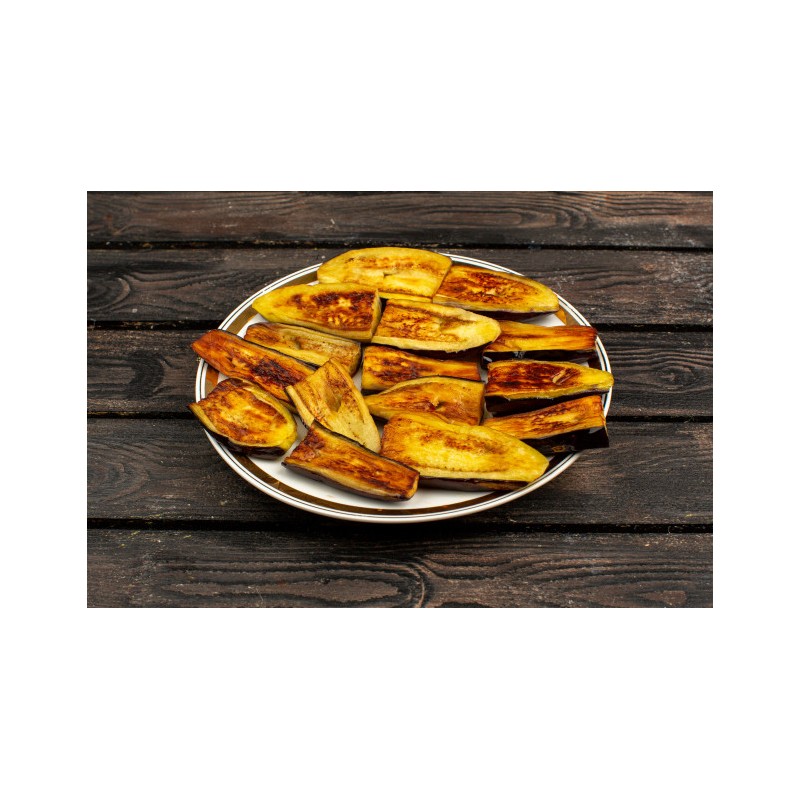 Albergínia amb llenques