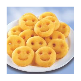 Patates somriures