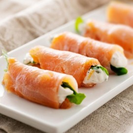 ROLLITOS SALMON